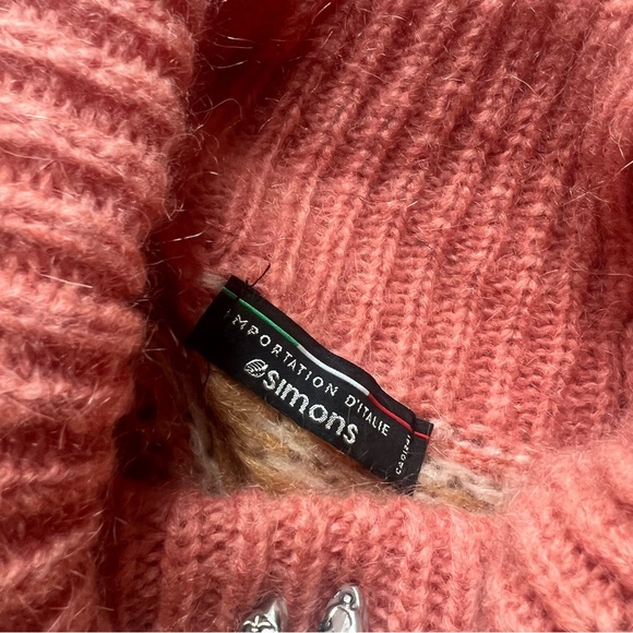 Simons | Mohair Blend Turtleneck Sweater - Picture 3 of 6